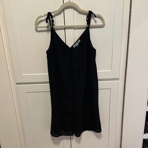 Elegant Black Sleeveless Dress